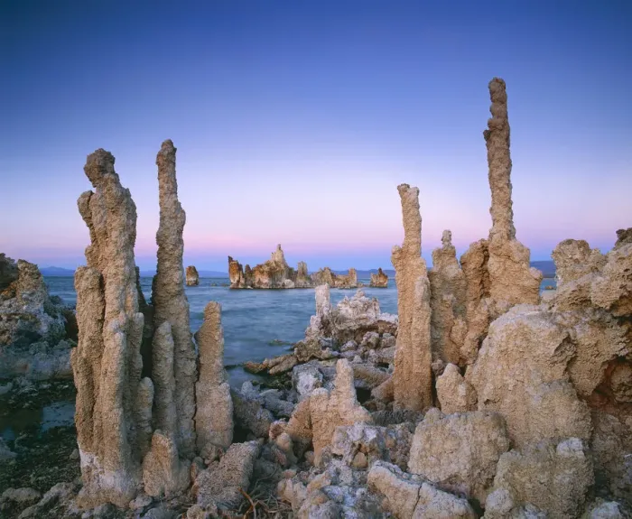 Framed Print : Tufa Formations, Mono Lake, California, USA Framed Print : Tufa Formations, Mono Lake, California, USA