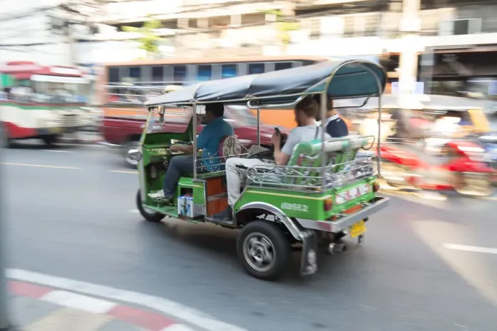 Framed Print : Tuk-tuk in Bangkok, Thailand Framed Print : Tuk-tuk in Bangkok, Thailand