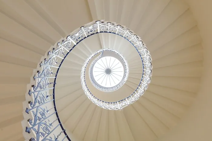 Framed Print : The Tulip Staircase, Queen's House, Greenwich, London, England Framed Print : The Tulip Staircase, Queen's House, Greenwich, London, England