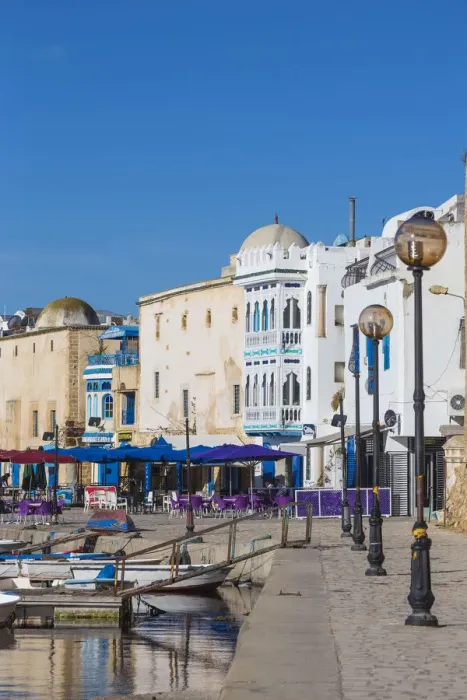 Framed Print : Tunisia, Bizerte, The old port