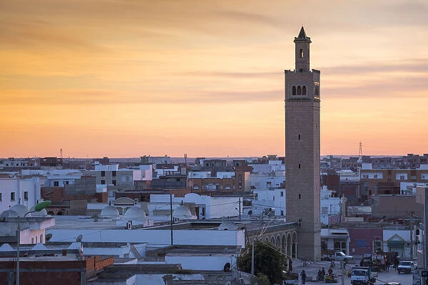 Tunisia, El Jem, View of mosque