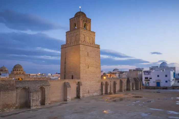 Framed Print : Tunisia, Kairouan, Great Mosque Framed Print : Tunisia, Kairouan, Great Mosque