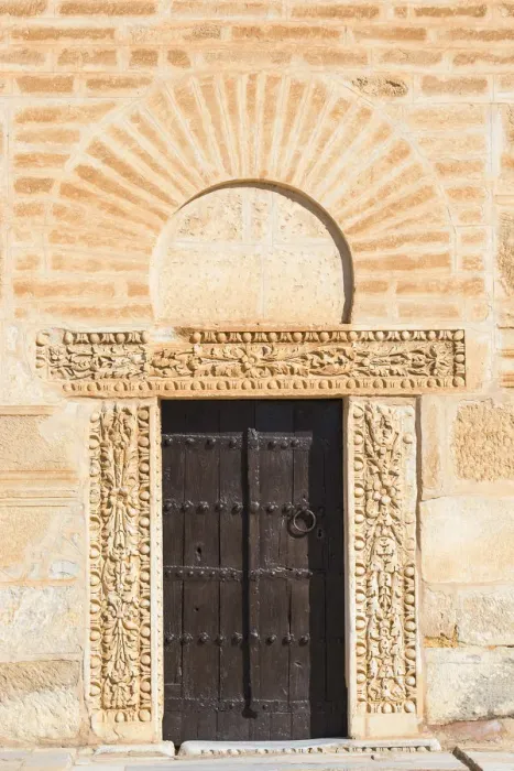 Framed Print : Tunisia, Kairouan, Madina, Door at Great Mosque Framed Print : Tunisia, Kairouan, Madina, Door at Great Mosque