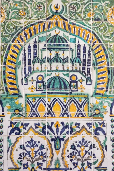 Framed Print : Tunisia, Kairouan, Zaouia of Sidi Abid Al Ghariani Framed Print : Tunisia, Kairouan, Zaouia of Sidi Abid Al Ghariani