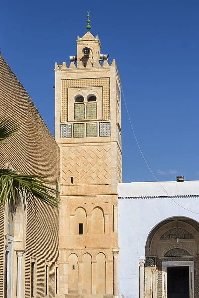 Tunisia, Kairouan, Zaouia of Sidi Sahab, known as the Barbers Mosque - the
