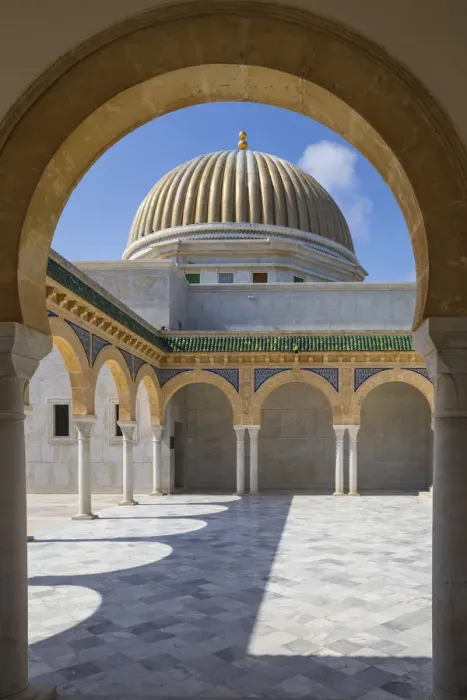 Framed Print : Tunisia, Monastir, Bourguiba mausoleum Framed Print : Tunisia, Monastir, Bourguiba mausoleum