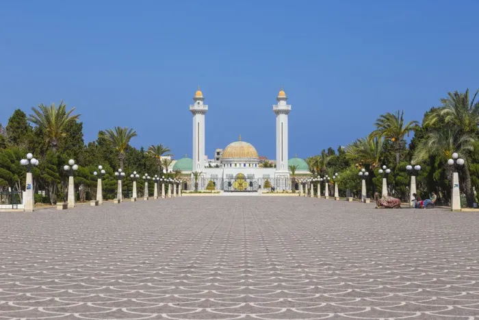 Framed Print : Tunisia, Monastir, Bourguiba mausoleum Framed Print : Tunisia, Monastir, Bourguiba mausoleum