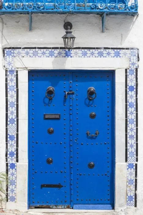 Framed Print : Tunisia, Picturesque whitewashed village of Sidi Bou Said Framed Print : Tunisia, Picturesque whitewashed village of Sidi Bou Said