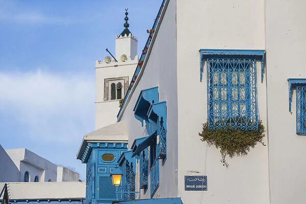 Tunisia, Sidi Bou Said, Sidi Bou Said Mosque
