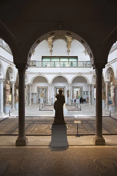 Tunisia, Tunis, Bardo Museum, Roman-era sculpture gallery