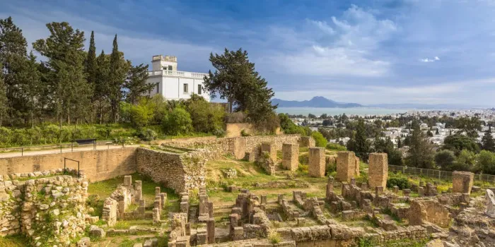 Framed Print : Tunisia, Tunis, Carthage, Byrsa Hill, Ruins Framed Print : Tunisia, Tunis, Carthage, Byrsa Hill, Ruins