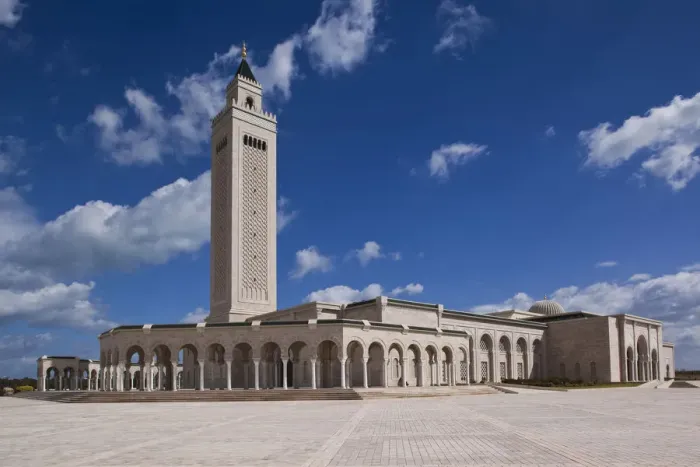 Framed Print : Tunisia, Tunis, Carthage, Mosque del Abedine