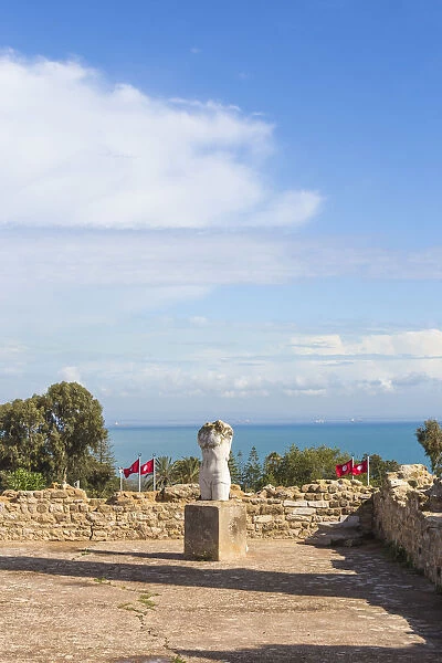 Tunisia, Tunis, Carthage, Roman Villas