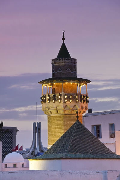 Tunisia, Tunis, Medina, Mosque of Youssef Dey