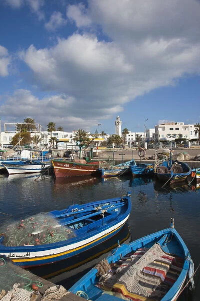 Tunisia, Tunisian Central Coast, Mahdia, town port