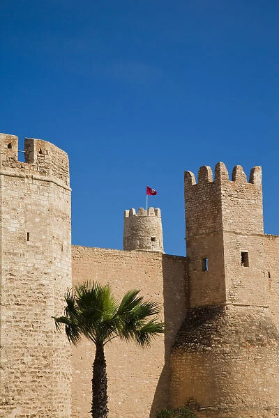 Tunisia, Tunisian Central Coast, Monastir, Ribat, 8th century