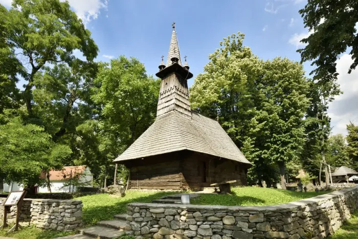Framed Print : Turea wooden church, Cluj County, dating back to the 18th century Framed Print : Turea wooden church, Cluj County, dating back to the 18th century