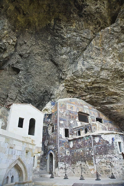 Turkey, Black Sea Coast, Trabzon, Sumela Monastery (UNESCO World Heritage Site), Main