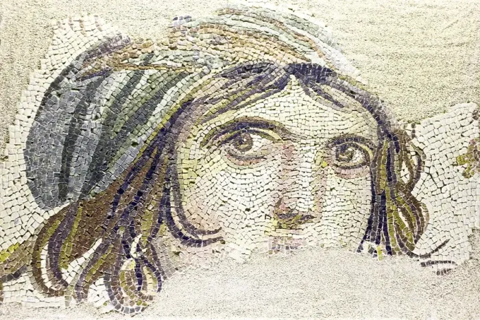 Framed Print : Turkey, Eastern Turkey, Gaziantep - Antep, Museum, Mosaic from Roman site of Belkis Framed Print : Turkey, Eastern Turkey, Gaziantep - Antep, Museum, Mosaic from Roman site of Belkis