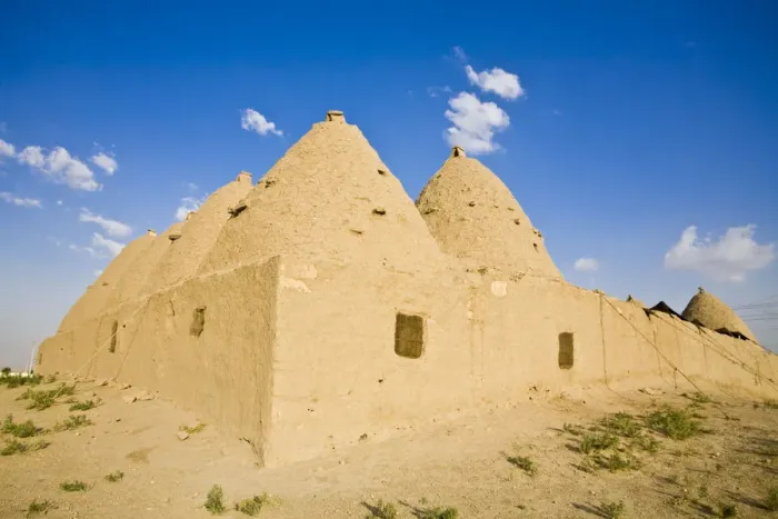 Framed Print : Turkey, Eastern Turkey, Harran, Traditional mud brick Beehive houses Framed Print : Turkey, Eastern Turkey, Harran, Traditional mud brick Beehive houses