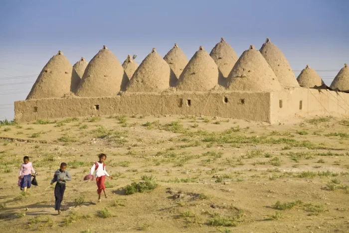 Framed Print : Turkey, Eastern Turkey, Harran, Traditional mud brick Beehive houses Framed Print : Turkey, Eastern Turkey, Harran, Traditional mud brick Beehive houses