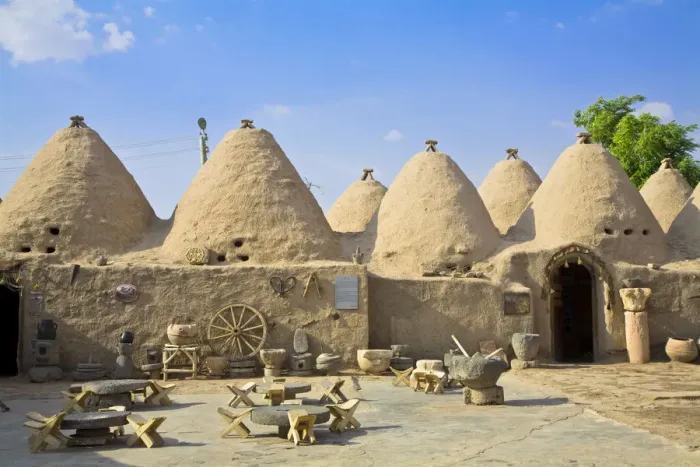 Framed Print : Turkey, Eastern Turkey, Harran, Traditional mud brick Beehive houses Framed Print : Turkey, Eastern Turkey, Harran, Traditional mud brick Beehive houses