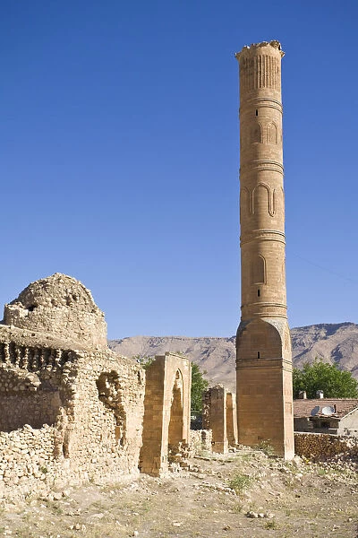 Turkey, Eastern Turkey, Hasankeyf, Artukid Ruins, Mosque