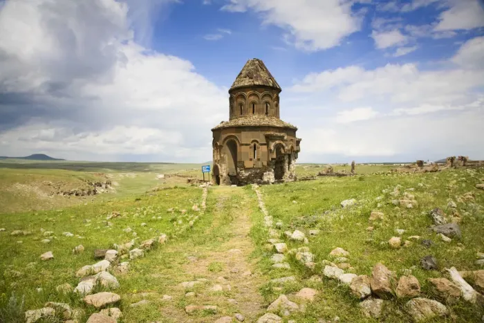 Framed Print : Turkey, Eastern Turkey, Kars, Ani Ruins, Church Framed Print : Turkey, Eastern Turkey, Kars, Ani Ruins, Church