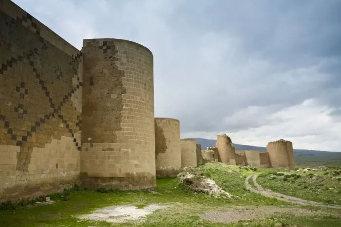 Framed Print : Turkey, Eastern Turkey, Kars, Walls of Ani Ruins Framed Print : Turkey, Eastern Turkey, Kars, Walls of Ani Ruins