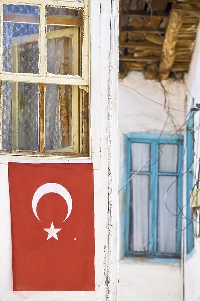 Turkey, Eastern Turkey, Malatya, Gunduzbey Village, Old houses