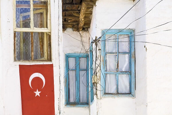 Turkey, Eastern Turkey, Malatya, Gunduzbey Village, Old houses