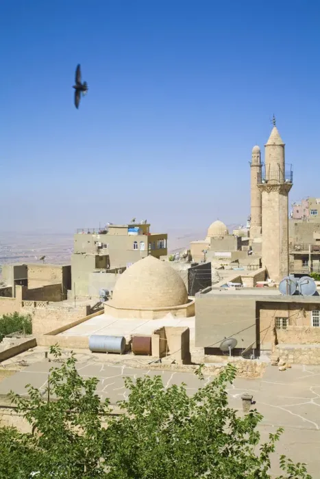 Framed Print : Turkey, Eastern Turkey, Mardin, View of old city Framed Print : Turkey, Eastern Turkey, Mardin, View of old city
