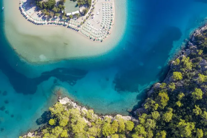 Framed Print : Turkey, Fethiye, Oludeniz Peninsula Framed Print : Turkey, Fethiye, Oludeniz Peninsula