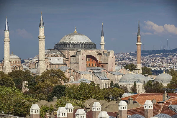 Turkey, Istanbul, Haghia Sophia, - Aya Sofya Mosque, Once a church, later a mosque