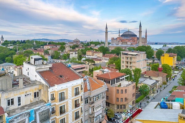 Turkey, Istanbul, Sultanahmet, Hagia Sophia (or Ayasofya), Greek Orthodox basilica