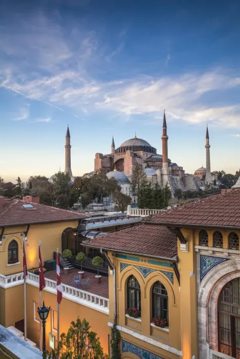 Framed Print : Turkey, Istanbul, View of Four Seasons Hotel and Haghia Sophia, - Aya Sofya Mosque Framed Print : Turkey, Istanbul, View of Four Seasons Hotel and Haghia Sophia, - Aya Sofya Mosque