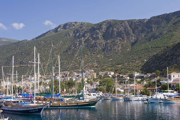 Turkey, Mediterranean Coast, Antalya Province, Kas, Marina