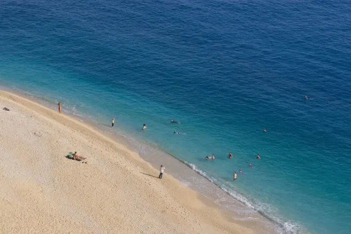 Framed Print : Turkey, Mediterranean coast, Kalkan, Kaputas Beach Framed Print : Turkey, Mediterranean coast, Kalkan, Kaputas Beach