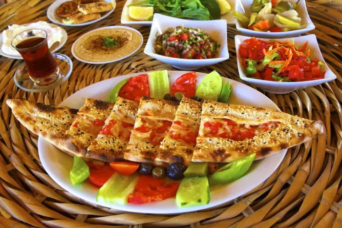 Framed Print : Turkish Pizza or Pide, North Cyprus Framed Print : Turkish Pizza or Pide, North Cyprus