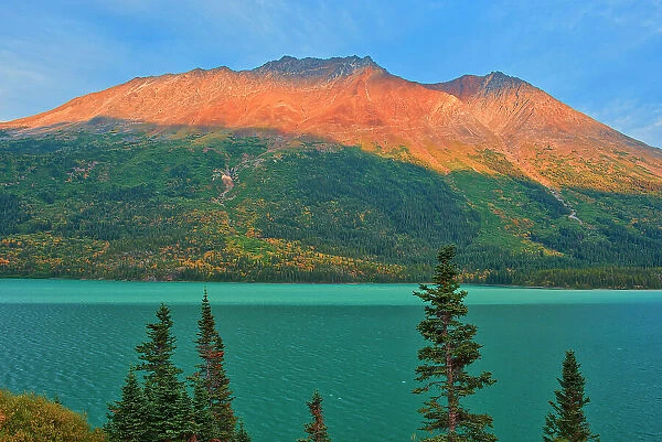 Tutshi Lake. Coast Mountains. South Klondike Highway South Klondike Highway, British Columbia, Canada