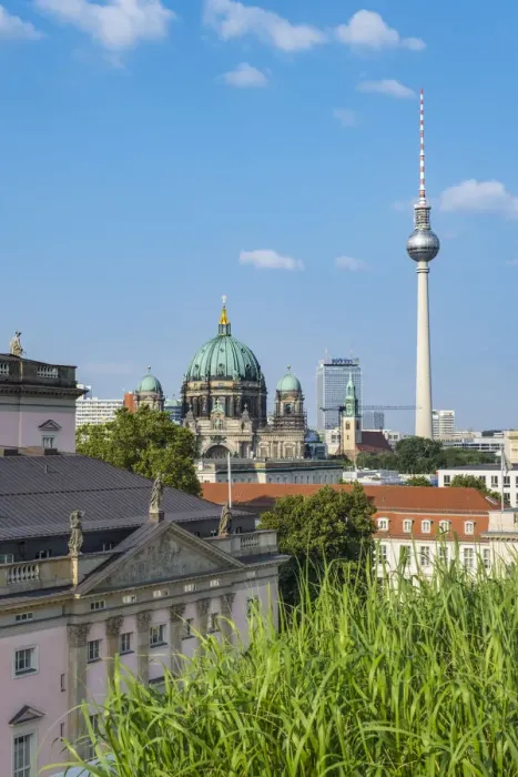 Framed Print : TV Tower (Berliner Fernsehturm) and Berliner Dom (Cathedral) Berlin, Germany Framed Print : TV Tower (Berliner Fernsehturm) and Berliner Dom (Cathedral) Berlin, Germany