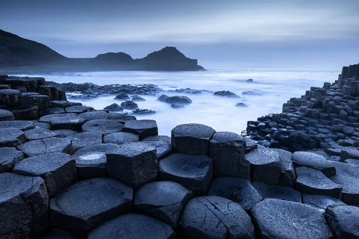 Framed Print : Twilight over the Giant's Causeway on County Antrim's Causeway Coastal Route, Northern Ireland. Spring (March) 2024 Framed Print : Twilight over the Giant's Causeway on County Antrim's Causeway Coastal Route, Northern Ireland. Spring (March) 2024