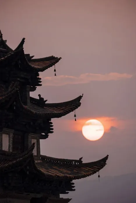 Framed Print : Twin Dragon Bridge at sunset, Jianshui, Yunnan Province, China Framed Print : Twin Dragon Bridge at sunset, Jianshui, Yunnan Province, China
