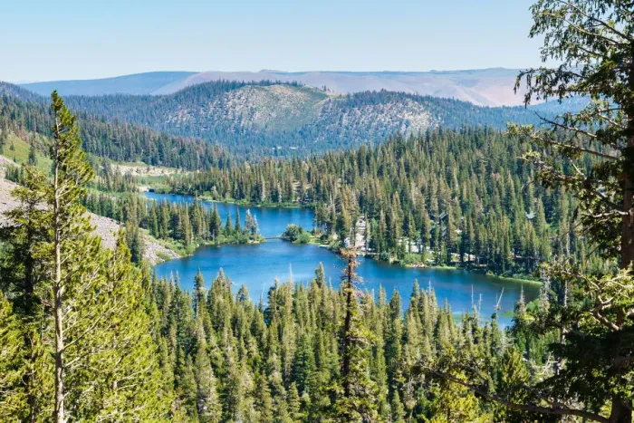Framed Print : Twin Lakes, Mammoth Lakes, Inyo National Forest, Sierra Nevada, California, USA Framed Print : Twin Lakes, Mammoth Lakes, Inyo National Forest, Sierra Nevada, California, USA