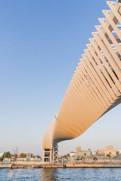 Twisted Bridge, Dubai Canal, Dubai, United Arab Emirates