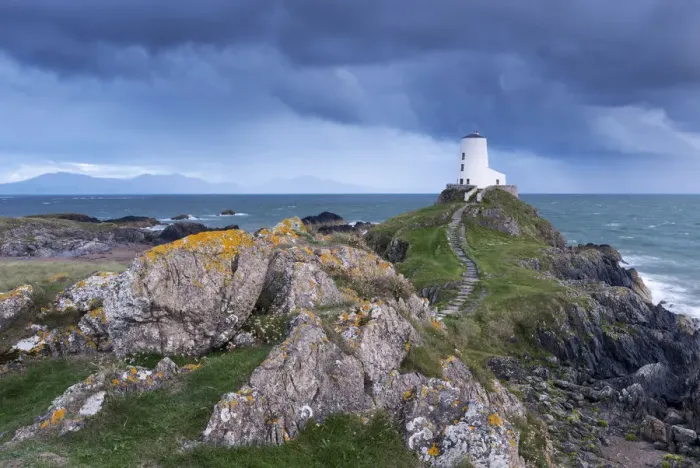 Framed Print : Twr Mawr lighthouse on Llanddwyn Island, Anglesey, Wales. Autumn (September) Framed Print : Twr Mawr lighthouse on Llanddwyn Island, Anglesey, Wales. Autumn (September)