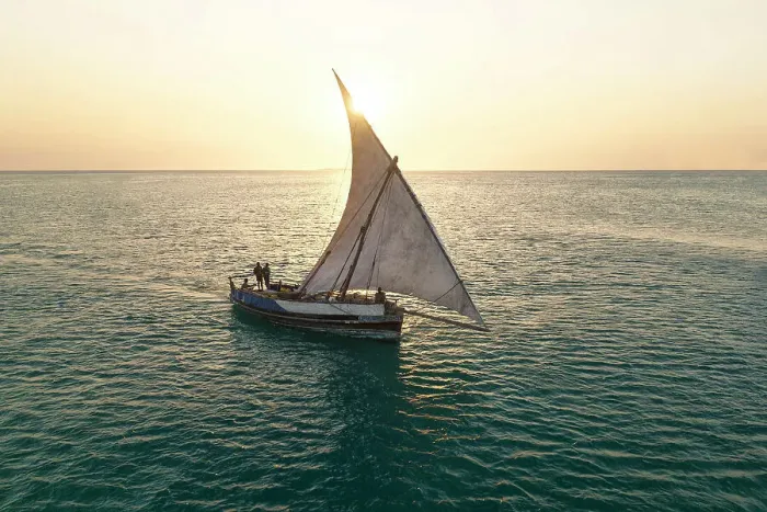Framed Print : typical fisherman boat called Dhow, Zanzibar, Tanzania Framed Print : typical fisherman boat called Dhow, Zanzibar, Tanzania