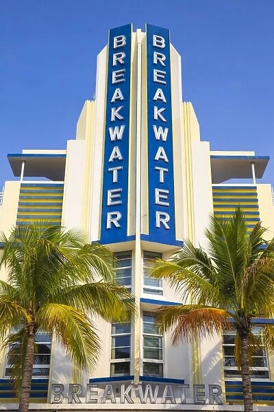 U. S. A, Miami, Miami Beach, South Beach, Ocean Drive, Breakwater Hotel