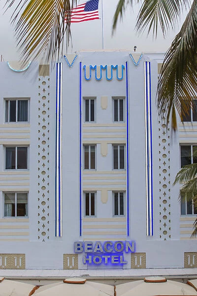 U. S. A, Miami, Miami Beach, South Beach, Ocean Drive, Beacon Hotel