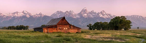 U. S. A. Wyoming, Grand Teton National Park, Mormon Row Barn